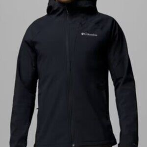 COLUMBIA | Men's All Weather Jacket w/ hood | Black | Small